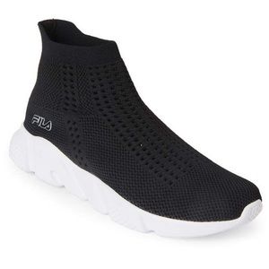 Fila Shoes Like New Fila Sauza Stretch Knit Hi Top Sneakers